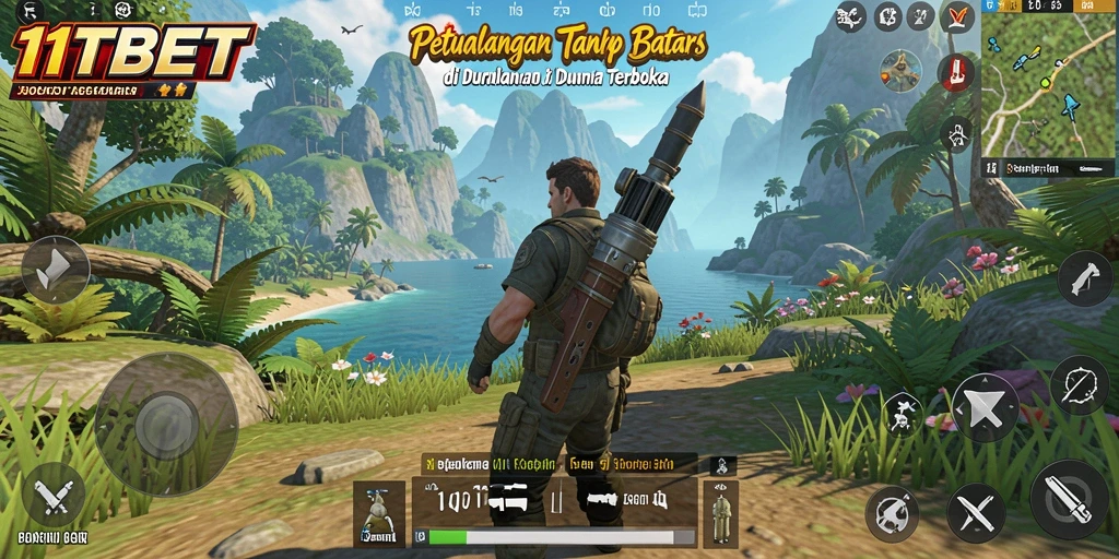 Tangkapan layar gameplay 11TBET yang menampilkan petualangan Open World yang seru.