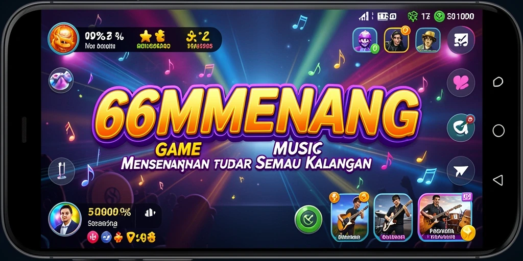 Tampilan gameplay seru dan interaktif dari 66MENANG.