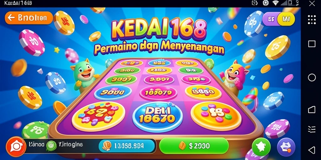 Screenshot gameplay Bingo di KEDAI168 yang mengasyikkan.