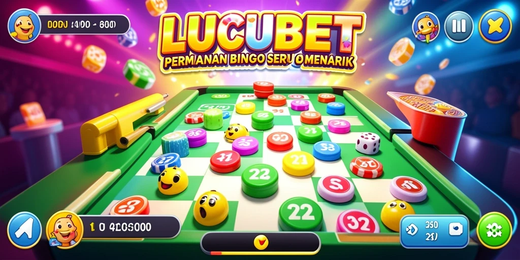 Tampilan gameplay Bingo yang seru dan interaktif dari LUCUBET.