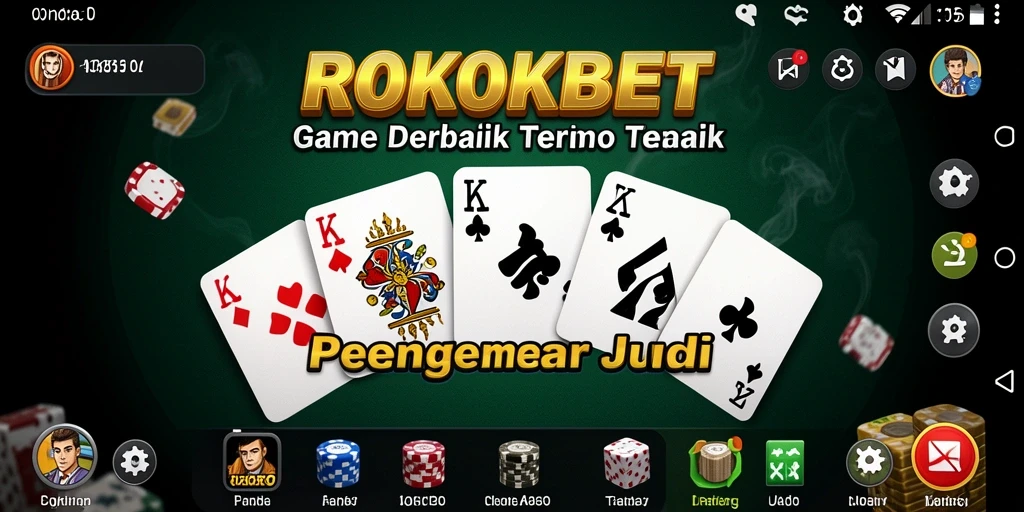 Tampilan menawan gameplay ROKOKBET yang penuh tantangan.