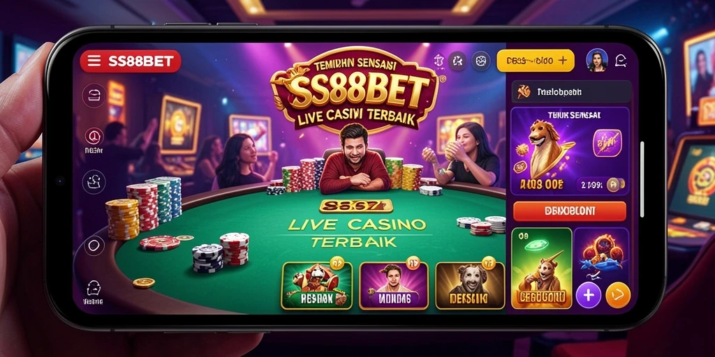 Gameplay Live Casino yang seru dan mendebarkan di SS88BET.